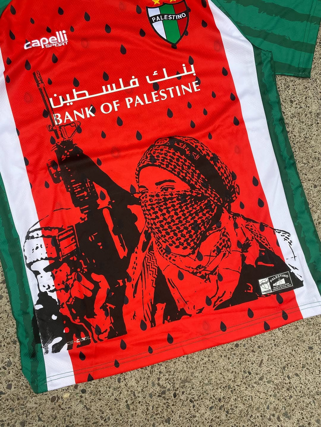 Maillot Pastèque Palestino Chili 2025 / 2026